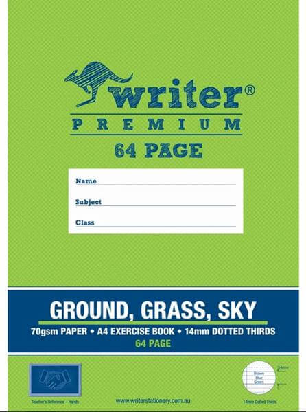 14mm Writer Premium Exercise Book cover