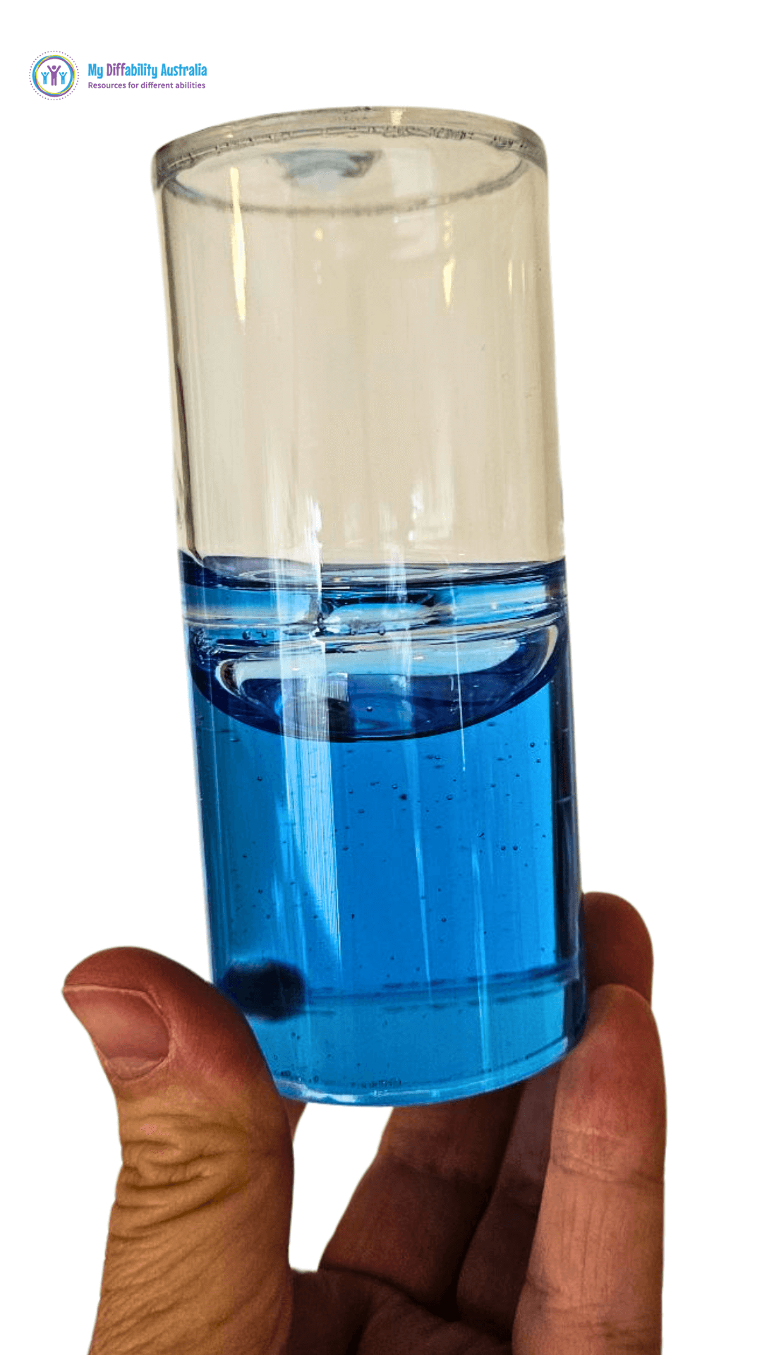 Blue Sensory Ooze Tube