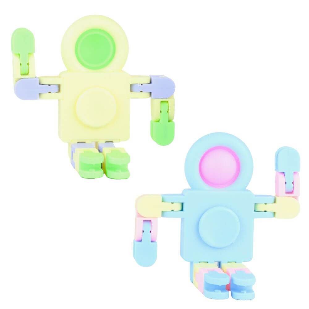 Different Colours of Fidget Robot