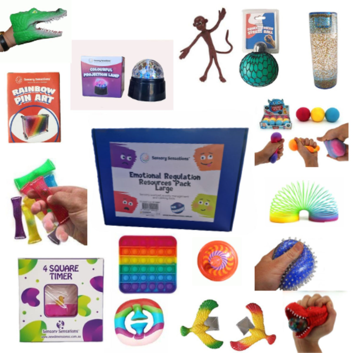 Large Emotional Regulation Resources Classroom Pack