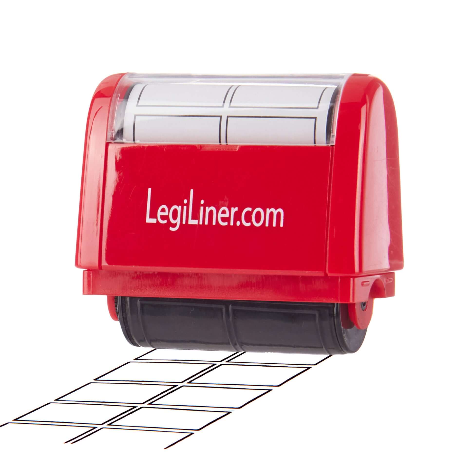 LegiLiner Self Inking Teacher Stamp-3/8 inch Dashed Handwriting Lines Roller Stamp