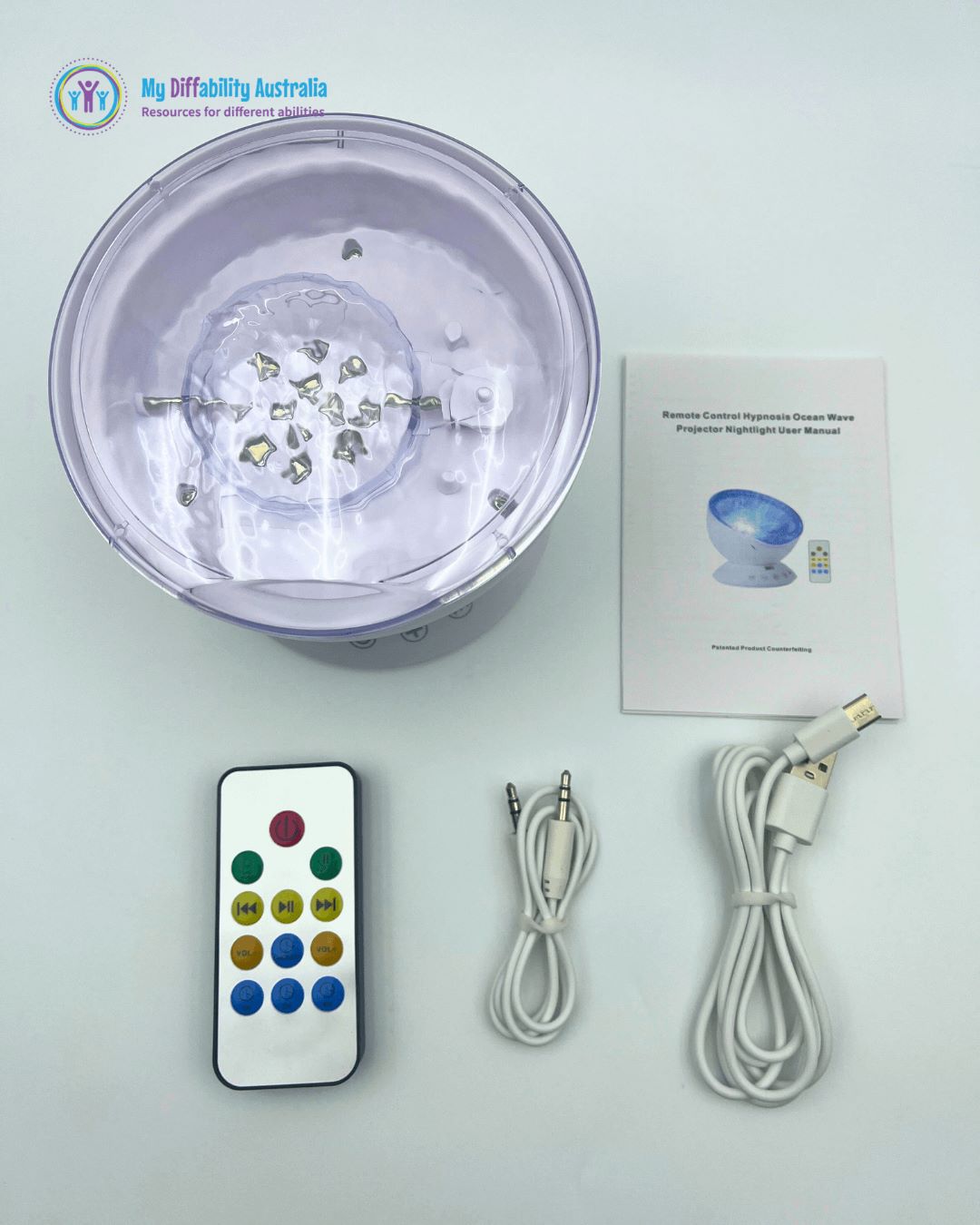 Oean Wave Projector and accessories