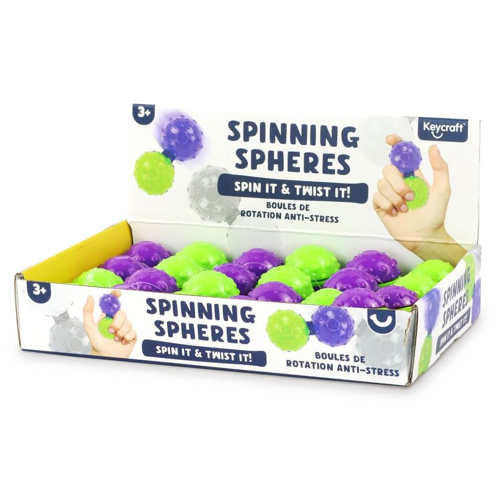 Packaging of Spinning Spheres