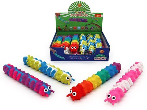 Pop It Suction Caterpillar with Packaging