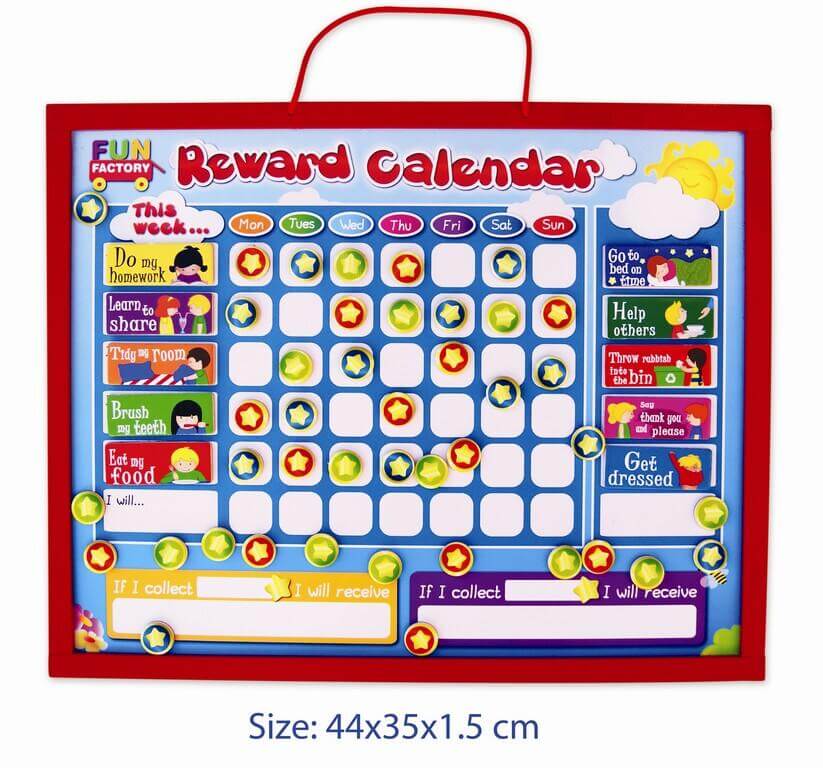 Reward Chart Visual Schedule Sensory Resource Slightly Damage