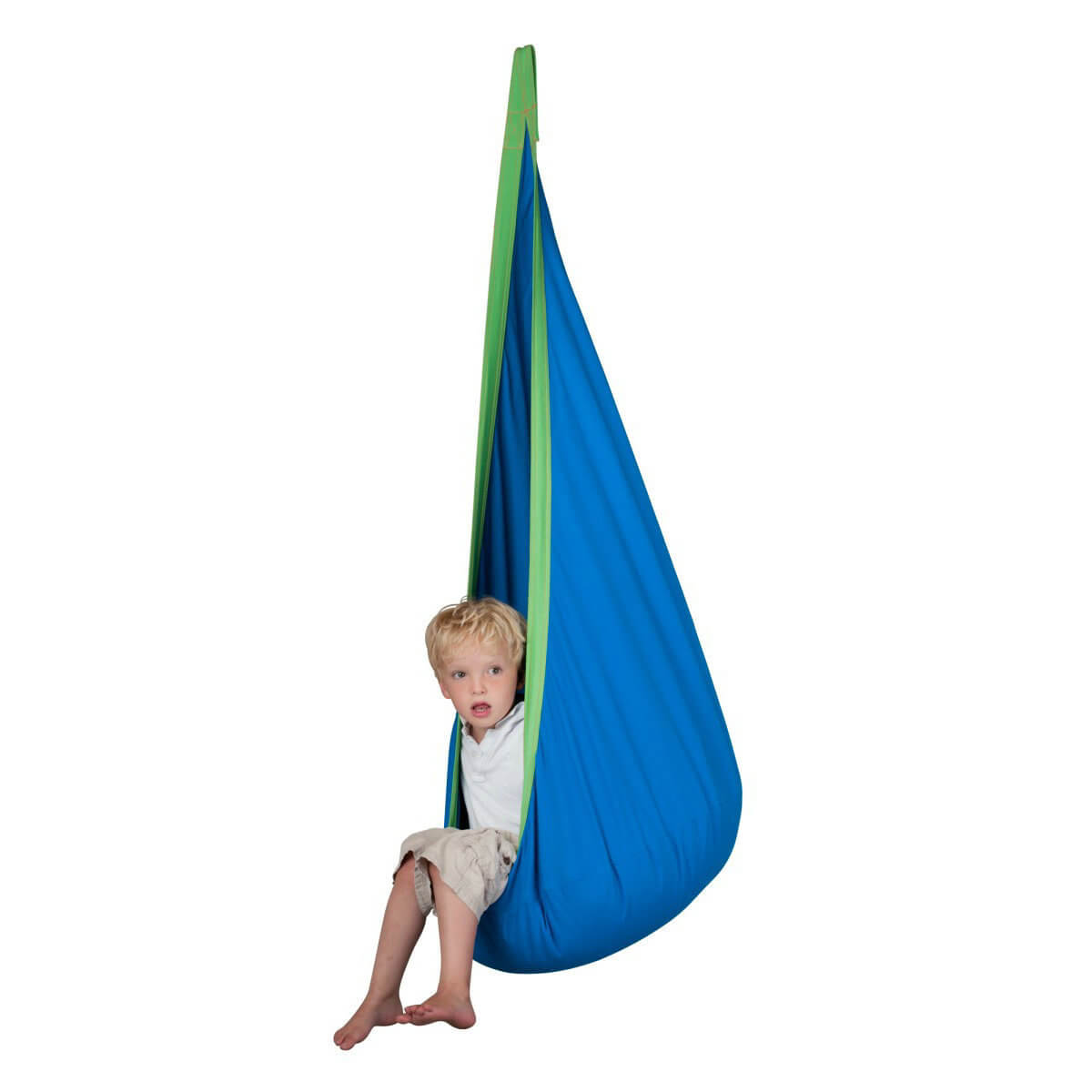 Side View of Aerial Hammok Chair Swing Seat