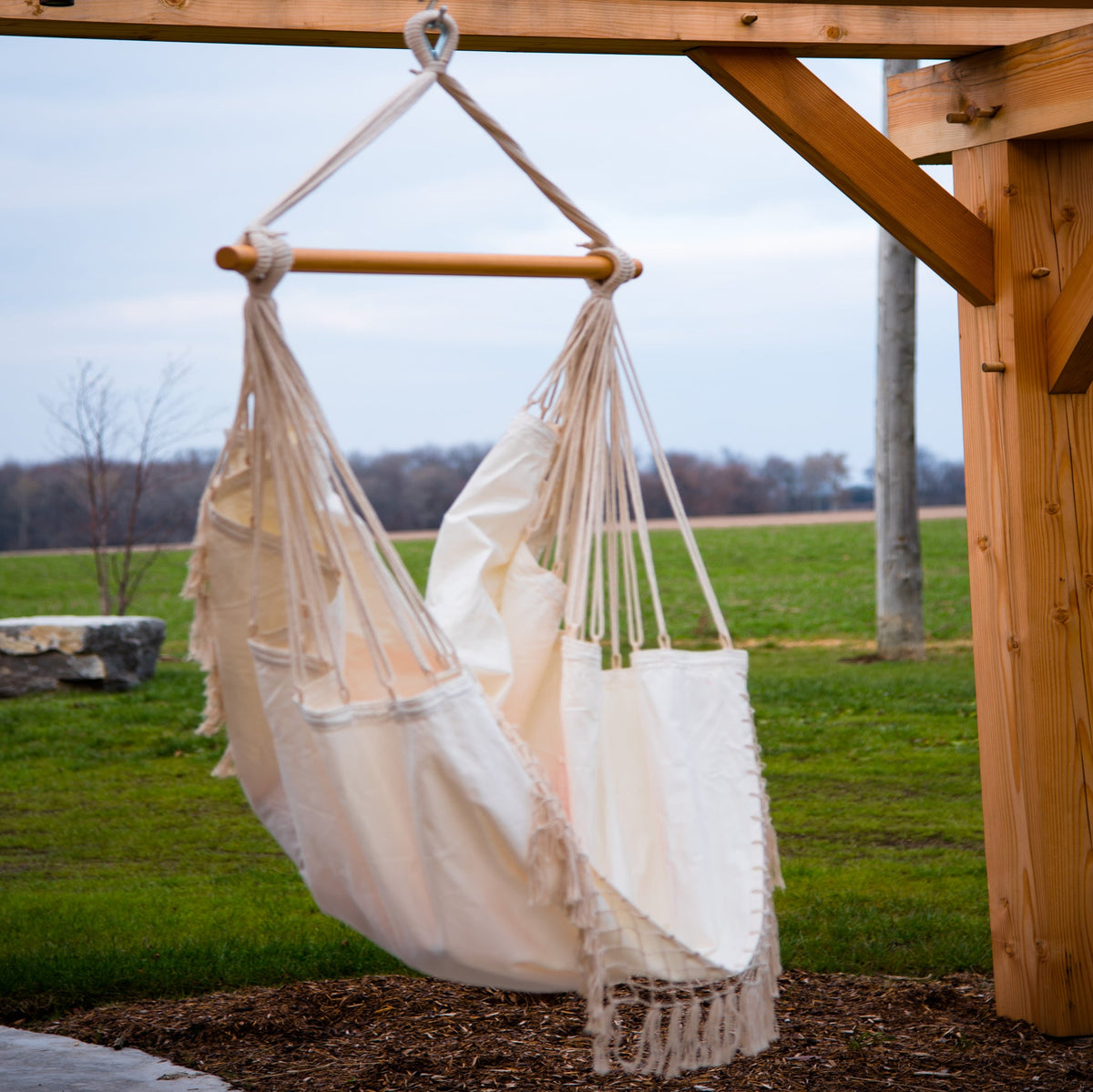 full view hammock chair natural