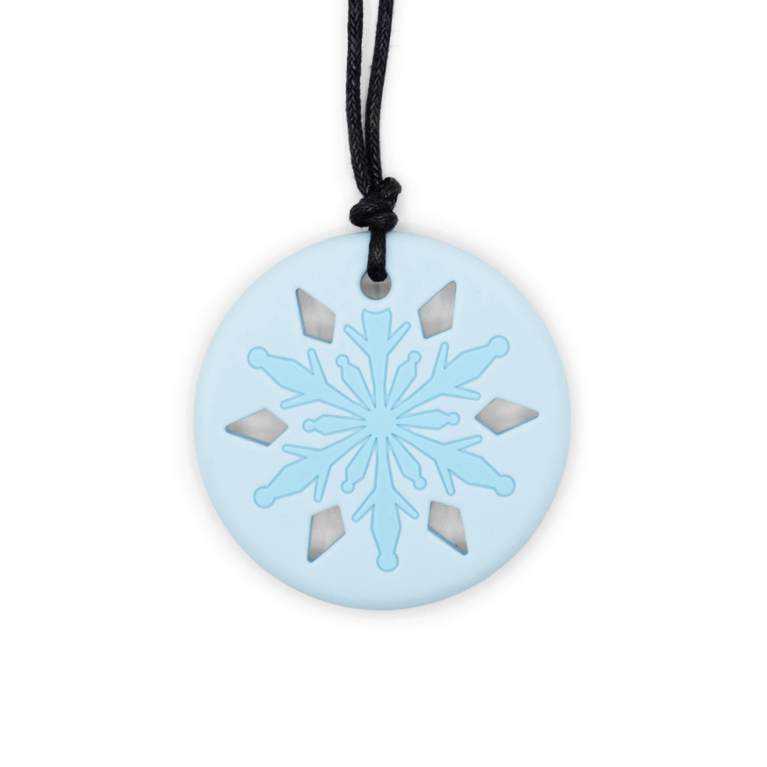 snowflake pendant daylight full view