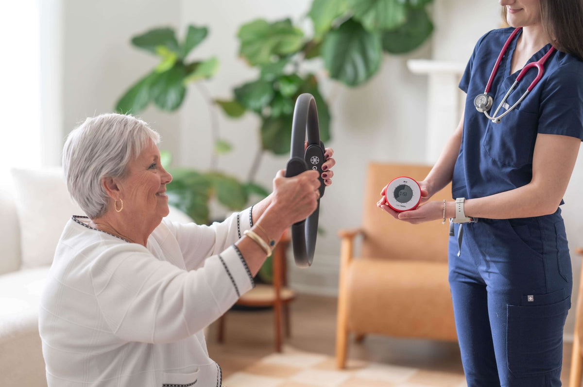 time timer twist kickstand senior caretaker pt exercise