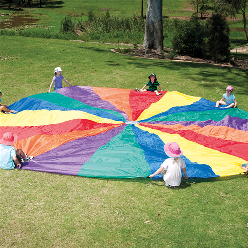 Rainbow Parachute - 4m diameter