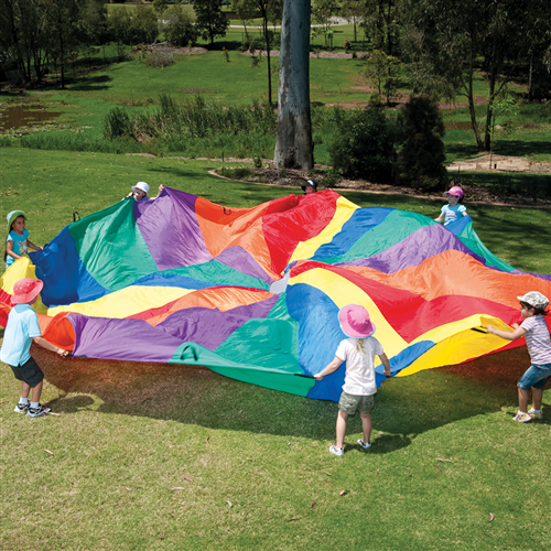 Rainbow Parachute - 4m diameter